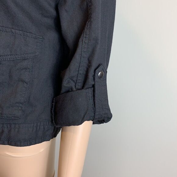 ❤️Last Chance American Rag cotton 3/4 sleeve jacket size M - Picture 5 of 11